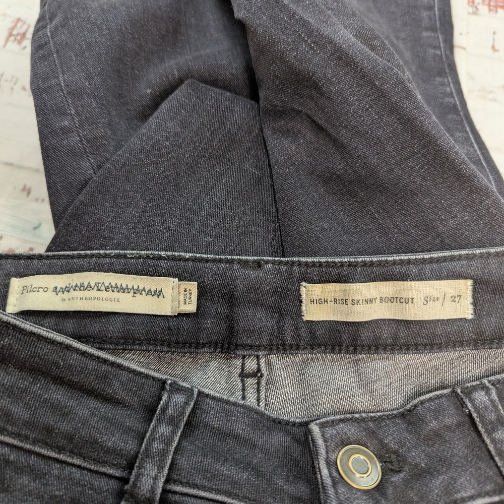 Pilcro And The Letterpress High Rise Skinny Boot Jeans - Picture 6 of 6